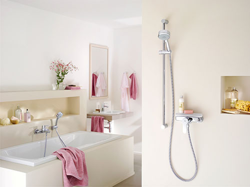 Compleet afgewerkte badkamer